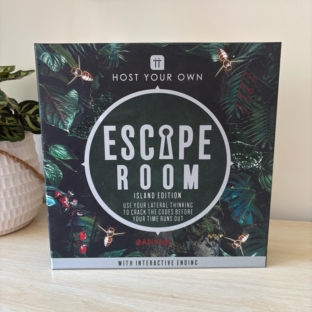 NEW! Escape Room Game: Island Edition